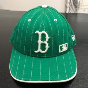 Boston Red Sox Striped Hat